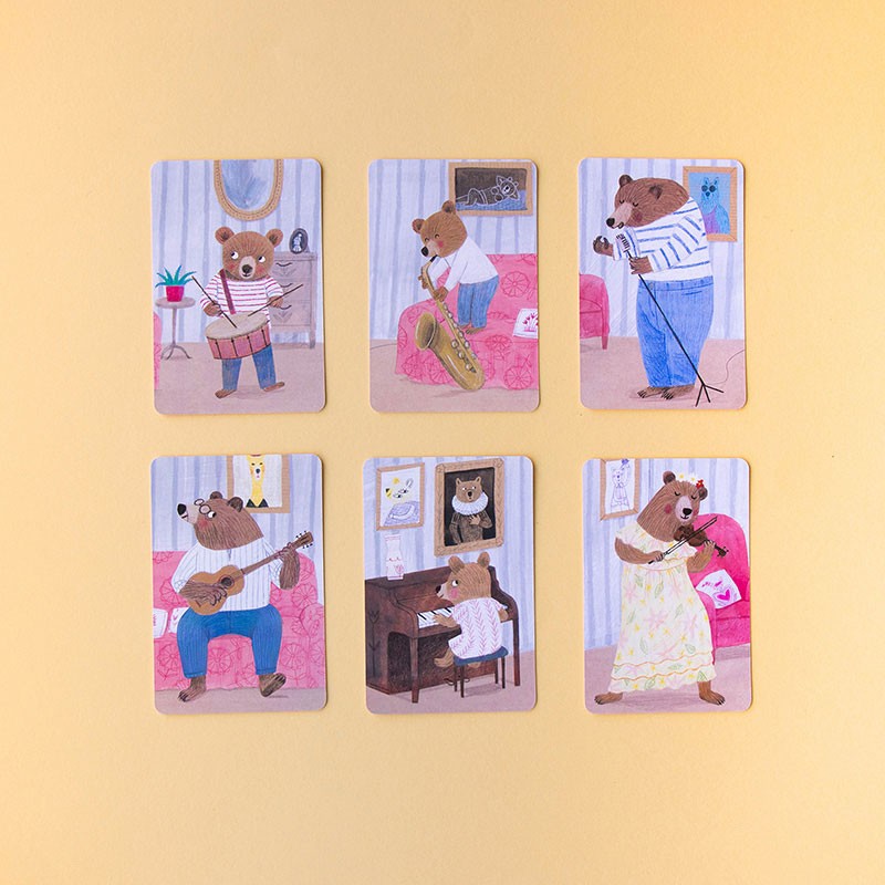 Juego de cartas de las 7 familias